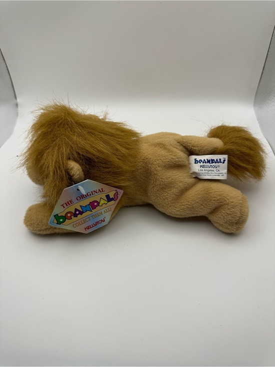 Kellytoy Other - NWT Kellytoy Beanpals Larry Lion Plush Beanbag, Vintage 2000 Small 6-14 inches
